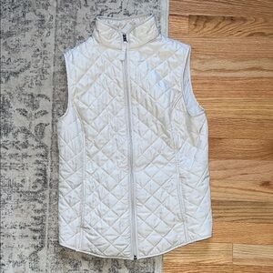 Van Heusen Cream Quilted Vest